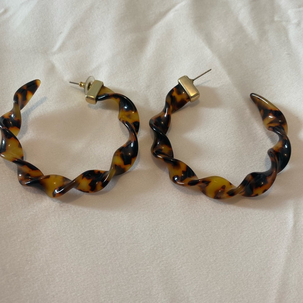 Baublebar Tortoise Hoop Earrings